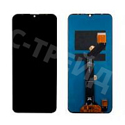 Дисплей для Itel Vision 1 Pro (L6502) в сборе с тачскрином Черный - Оптима