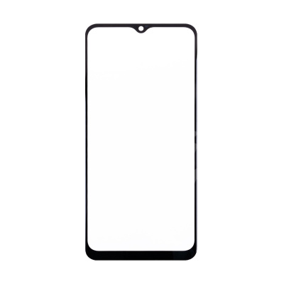 Стекло для переклейки Realme C30s (RMX3690) с OCA пленкой Черный - OR (Mitsubishi)