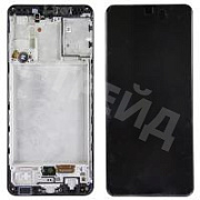 Дисплей для Samsung Galaxy A31 (A315F) модуль с рамкой Черный - OR (SP)