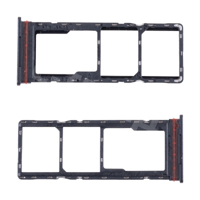 Держатель SIM для Tecno Spark Go 2 (KM4) Черный