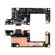 Шлейф для Xiaomi Poco F4 GT (21121210G) плата системный разъем/микрофон
