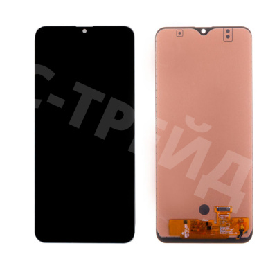 Дисплей для Samsung Galaxy A30s (A307F) в сборе с тачскрином Черный - (In-Cell)