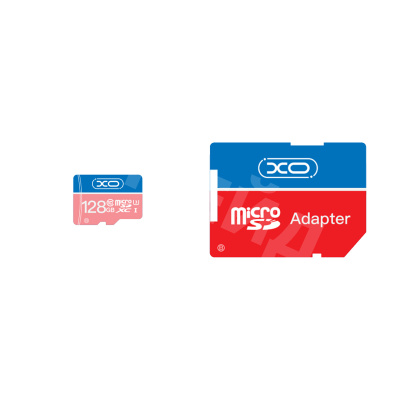 Карта памяти MicroSDXC 128GB Class 10 XO + SD адаптер