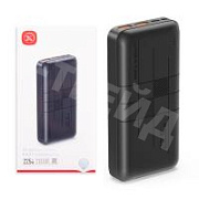 Внешний Аккумулятор (Power Bank) XO RP188 20000 mAh (22.5W, QC3.0, PD, 2USB, MicroUSB, Type-C, LED индикатор) Черный