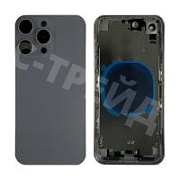 Корпус для iPhone Xr (A2105) в стиле iPhone 16 Pro Серый