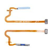 Шлейф для Realme C51/Note 50 (RMX3830/RMX3834) сканер отпечатка пальцев Голубой