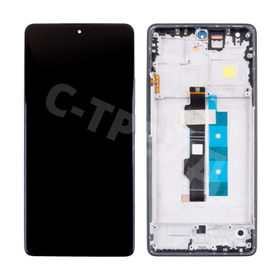 Дисплей для Xiaomi Redmi Note 14S (2502FRA65G) модуль с рамкой Черный - OR (SP)