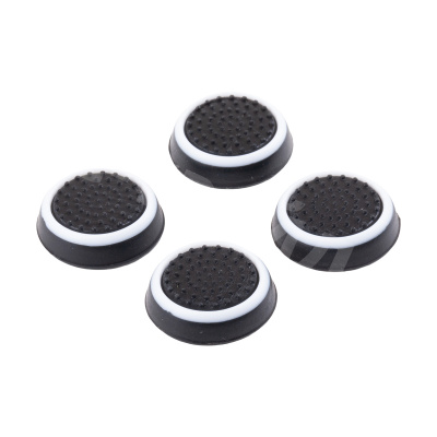 Накладки на стики для геймпада (универсальный, 4 шт.) Черно-белый