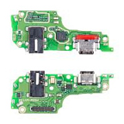 Шлейф для Vivo Y22 (V2207) плата на системный разъем/разъем гарнитуры/микрофон