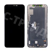 Дисплей для iPhone Xs (A2097/A1920) в сборе с тачскрином Черный - DD (Hard OLED, Full HD)