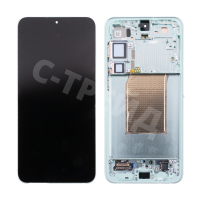 Дисплей для Samsung Galaxy S25+ (S936B) модуль с рамкой Зеленый - OR (SP)