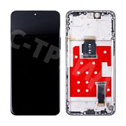 Дисплей для Huawei Honor X8a 4G/90 Lite (CRT-LX1/CRT-NX1) модуль с рамкой Черный - OR