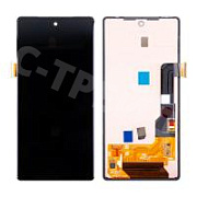 Дисплей для Google Pixel 7a (GHL1X) в сборе с тачскрином Черный - OR