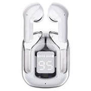 Беспроводные наушники Bluetooth Acefast T6 (TWS, вакуумные, с дисплеем, ENC шумоподавление) Серый