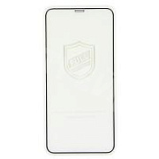 Защитное стекло "Тонкое" для iPhone Xs Max/11 Pro Max Черный (Полное покрытие 0,25 мм)