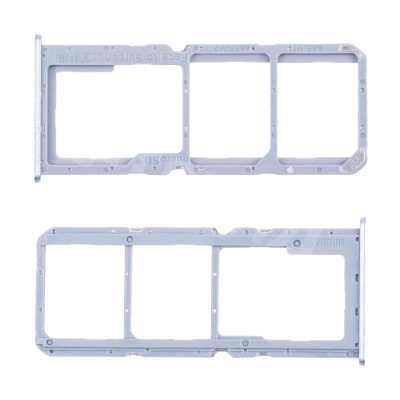 Держатель SIM для Realme C30/Narzo 50i Prime (RMX3581/RMX3506) Голубой