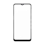 Стекло для переклейки Realme C30s (RMX3690) с OCA пленкой Черный - OR (Mitsubishi)