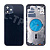 Корпус для iPhone 12 (1 Sim) Черный - Премиум