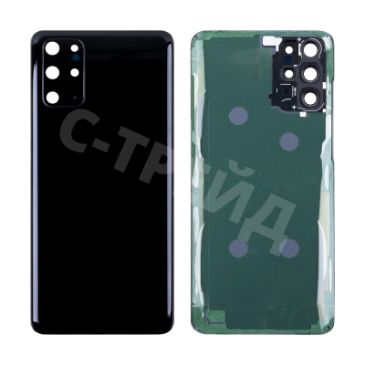 Задняя крышка для Samsung Galaxy S20+ (G985F) Черный - Премиум