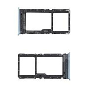 Держатель SIM для Xiaomi Poco M7 4G/Redmi 15 4G (25062PC34G/25062RN2DY) Голубой