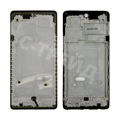 Рамка дисплея для Tecno Camon 30 4G (CL6) Черный (возможен дефект ЛКП)