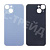 Задняя крышка для iPhone 14 (A2883) Синий (стекло, широкий вырез под камеру, логотип)