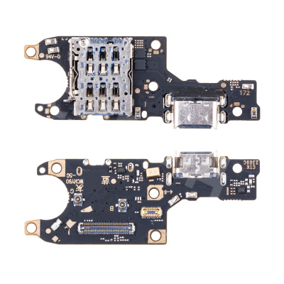 Шлейф для Huawei Honor 90 (REA-NX9) плата на системный разъем/разъем SIM/микрофон