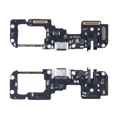 Шлейф для Realme 9/9 Pro+ (RMX3521/RMX3393/RMX3392) плата на системный разъем/разъем гарнитуры/микрофон