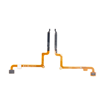 Шлейф для Xiaomi Redmi 14C/Poco C75 (2411DRN47C/2410FPCC5G) сканер отпечатка пальцев Черный