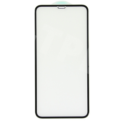 Защитное стекло "Премиум" для iPhone Xs Max/11 Pro Max Черный (Закалённое+, полное покрытие)