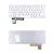 Клавиатура для ноутбука Asus X201/X202/S200 Белый