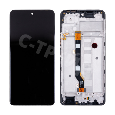 Дисплей для Infinix Hot 40 (X6836) модуль с рамкой Черный - OR