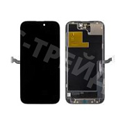 Дисплей для iPhone 14 Pro (A2891) в сборе с тачскрином Черный - (In-Cell, Full HD, 120 Гц) (площадка под IC)