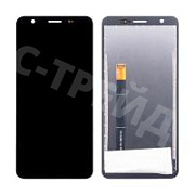 Дисплей для Blackview BV6600/BV6600E в сборе с тачскрином Черный - Оптима