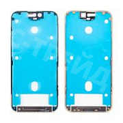 Рамка дисплея для iPhone 15 Pro (A3102) Черный - OR (Feaglet)