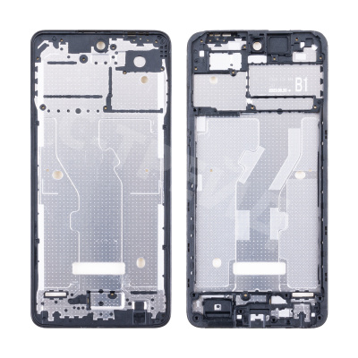 Рамка дисплея для Tecno Spark Go 2024 (BG6) Черный (возможен дефект ЛКП)