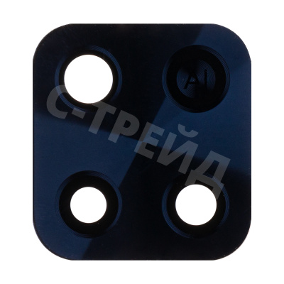 Стекло камеры для Xiaomi Poco C40 (220333QPG) Черный