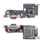 Шлейф для Xiaomi 14 (23127PN0CG) плата системный разъем/разъем SIM/микрофон