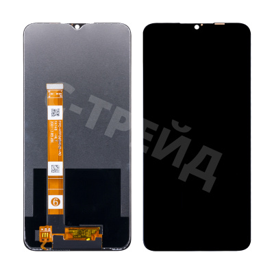 Дисплей для Realme C3/5/6i/OPPO A5 2020/A9 2020/A31 (RMX2020/RMX1927/RMX2001/CPH1931/CPH1941/CPH2015) в сборе с тачскрином Черный - OR