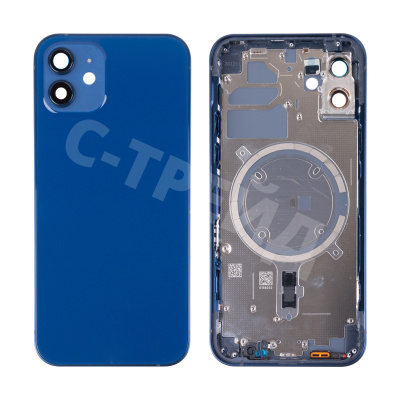 Корпус для iPhone 12 (A2403) (1 Sim) Синий - Премиум
