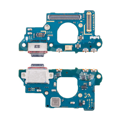 Шлейф для Samsung Galaxy S20 FE 5G (G781V) плата системный разъем/микрофон - Премиум