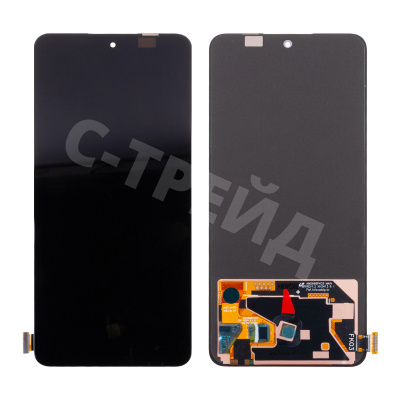 Дисплей для Realme 12+ 5G (RMX3867) в сборе с тачскрином Черный - (OLED)