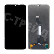 Дисплей для Xiaomi Redmi Note 8 Pro (M1906G7T/M1906G7G) в сборе с тачскрином Черный - Стандарт (COG)
