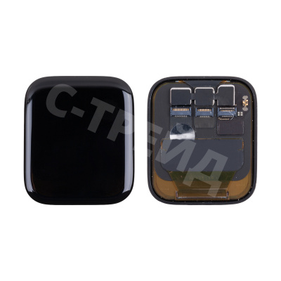 Дисплей для Apple Watch 5/SE 44 мм в сборе с тачскрином Черный - OR