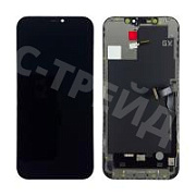Дисплей для iPhone 12 Pro Max (A2411) в сборе с тачскрином Черный GX (площадка под IC)