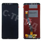 Дисплей для Huawei Y9 2018 (FLA-LX1) в сборе с тачскрином Черный - Оптима