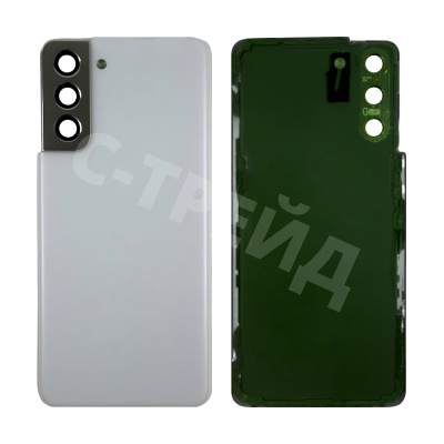 Задняя крышка для Samsung Galaxy S21 (G991B) Белый - Премиум