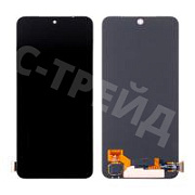 Дисплей для Xiaomi Redmi Note 12S (23030RAC7Y) в сборе с тачскрином Черный - (OLED)