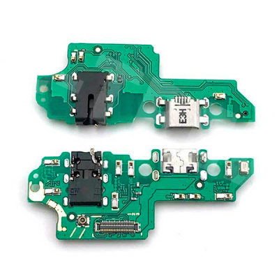 Шлейф для Huawei Honor 7X (BND-L21) плата на системный разъем/разъем гарнитуры/микрофон