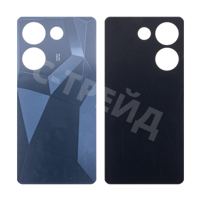 Задняя крышка для Tecno Camon 20/20 Pro 4G (CK6n/CK7n) Черный
